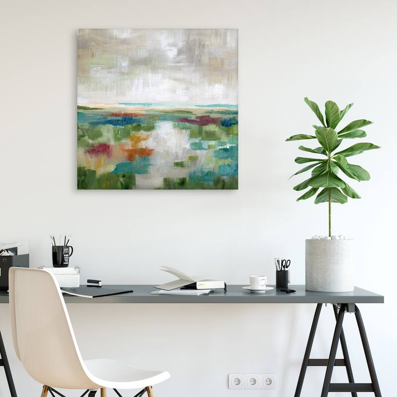 Vibrant Valley by Nan Canvas Art Print