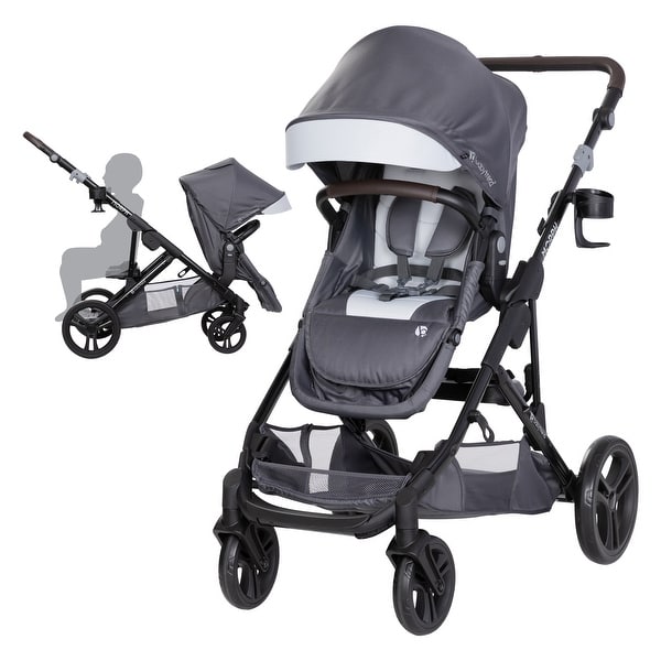 slide 1 of 1, Baby Trend Morph Single to Double Modular Stroller, Dash Grey