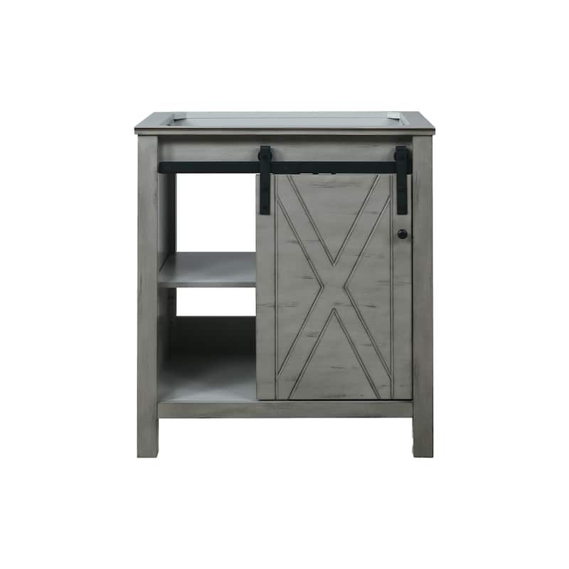 Marsyas 30 in W x 22 in D Dark Grey Bath Vanity
