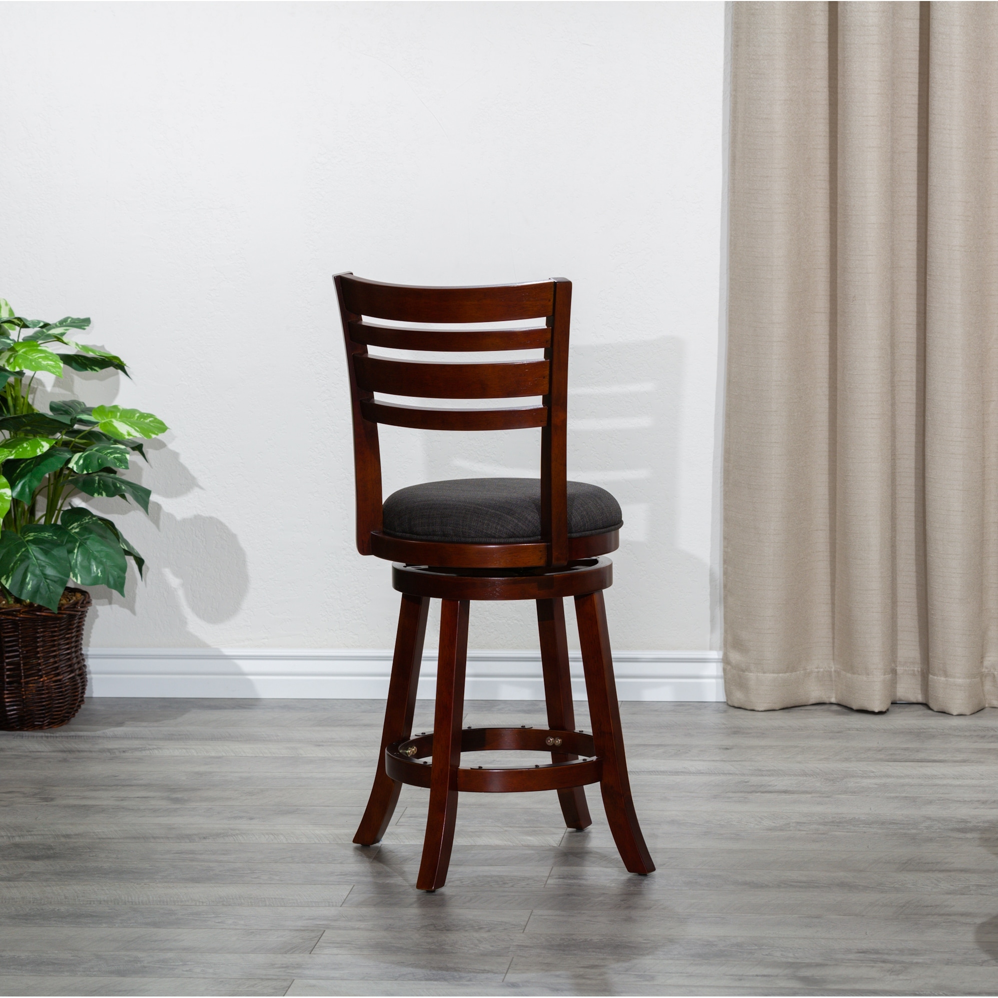 Rolling counter height chair clearance