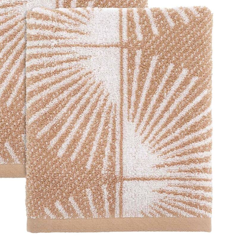 Nicole Miller Kendall Clay 4-Piece Towel Set - Towel 4pc Set - B/H/2pk Wash