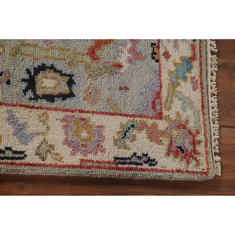 Oushak Oriental Accent Rug Handmade Wool Carpet - 2'6"x 5'10"