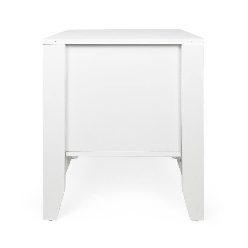 Foisy Faux Wood Nightstand with Drawer by Christopher Knight Home