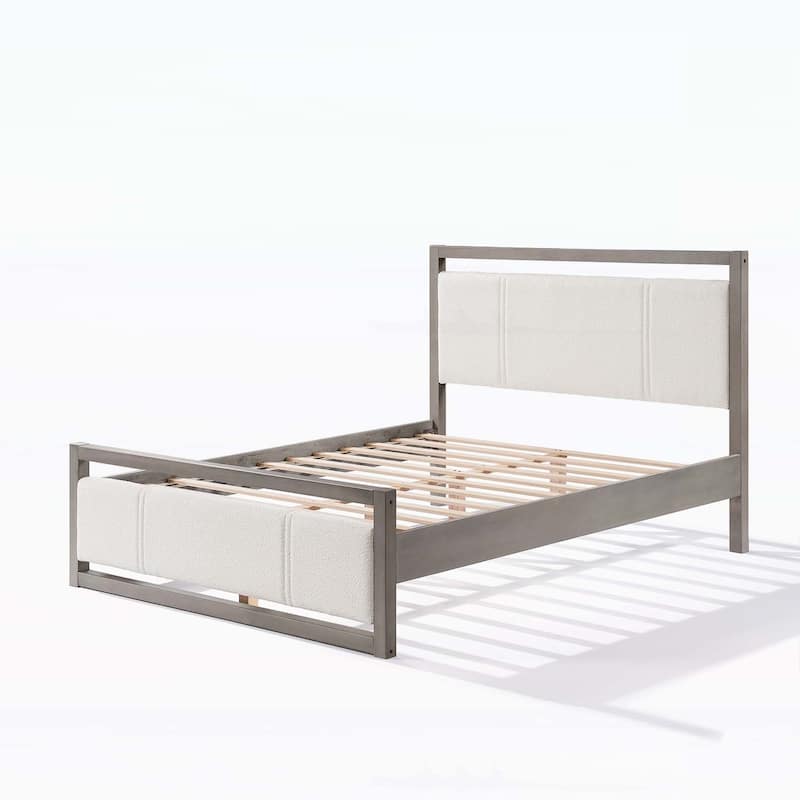 Exquisite Bed with Graceful Lines and Supreme Comfort