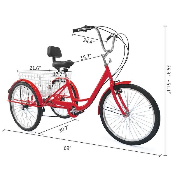 21 speed tricycle