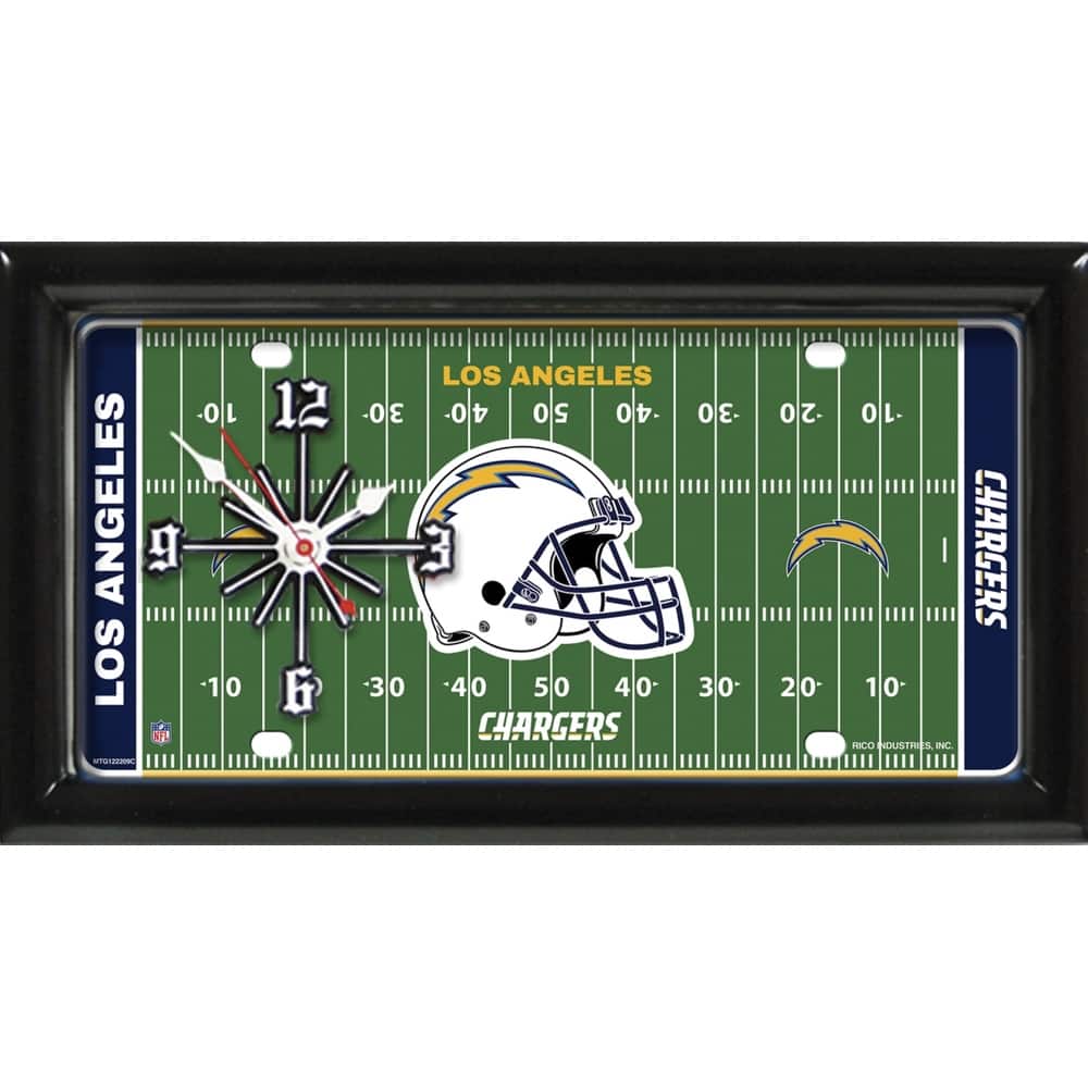 LA Chargers Field Clock