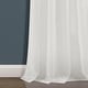 preview thumbnail 83 of 105, Silver Orchid Page Two-tone Faux Silk Single Curtain Panel