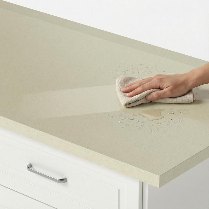 78.7" Kitchen Island with Faux Stone Top & Power Outlet Storage Cabinet with Drawers & Doors, Farmhouse White Kitchen Island