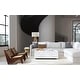 preview thumbnail 7 of 8, White Patina Coconut Shell Rectangular Coffee Table by East at Main