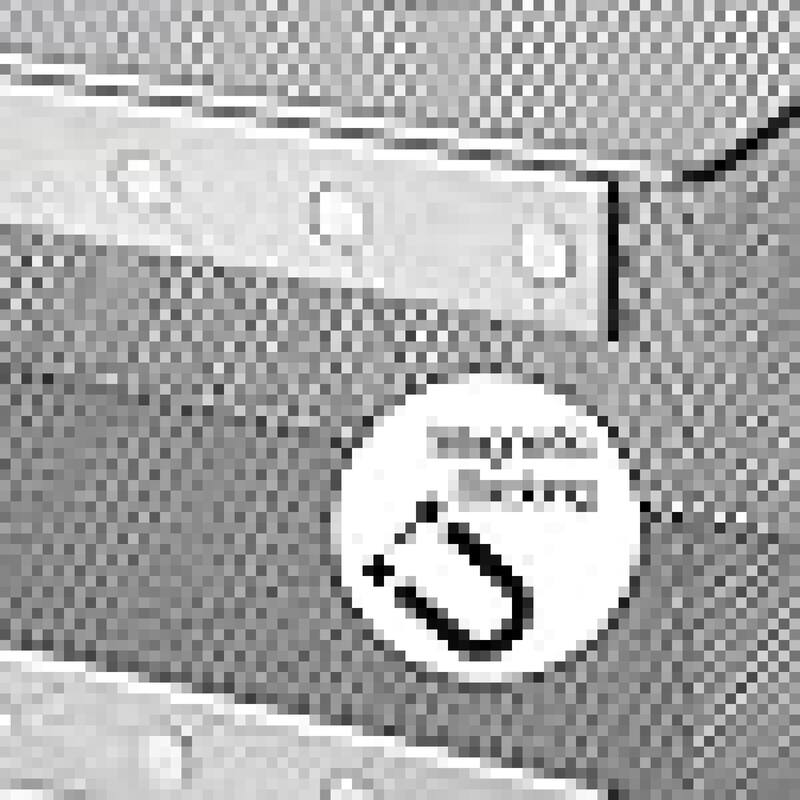Ybm Home Wire Mesh Magnetic Storage Basket, Trash Caddy, Office Supply Organizer Silver 11 in. L x 5.5 in. W x 5 in. H 4 Pack