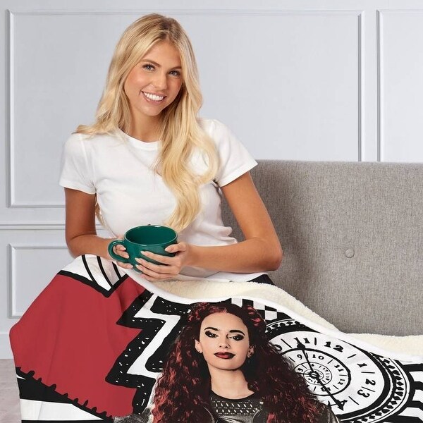 Disney Descendants 4 Silk Touch Sherpa Throw Blanket - Bed Bath