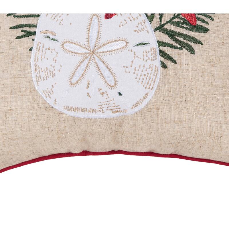 Seaside Greeting Pillow