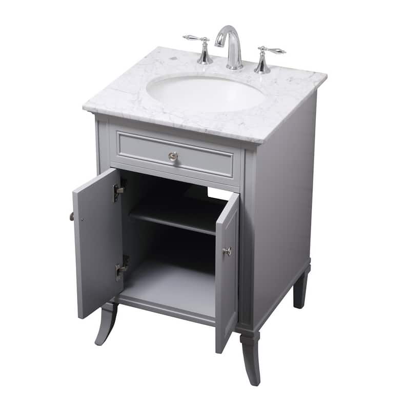 24" Bathroom Vanity with sink - 24"21.5"35"