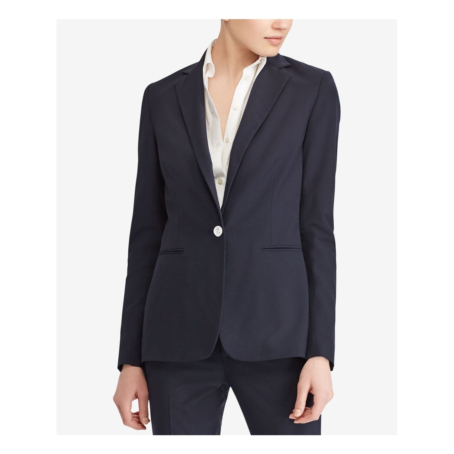 ralph lauren women's black blazer