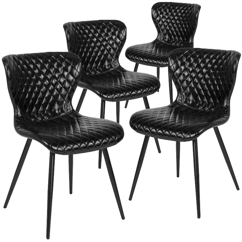 4 Pack Contemporary Upholstered Chair