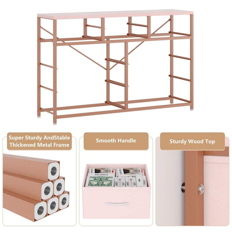 Wide 10 Drawer Dresser for Bedroom