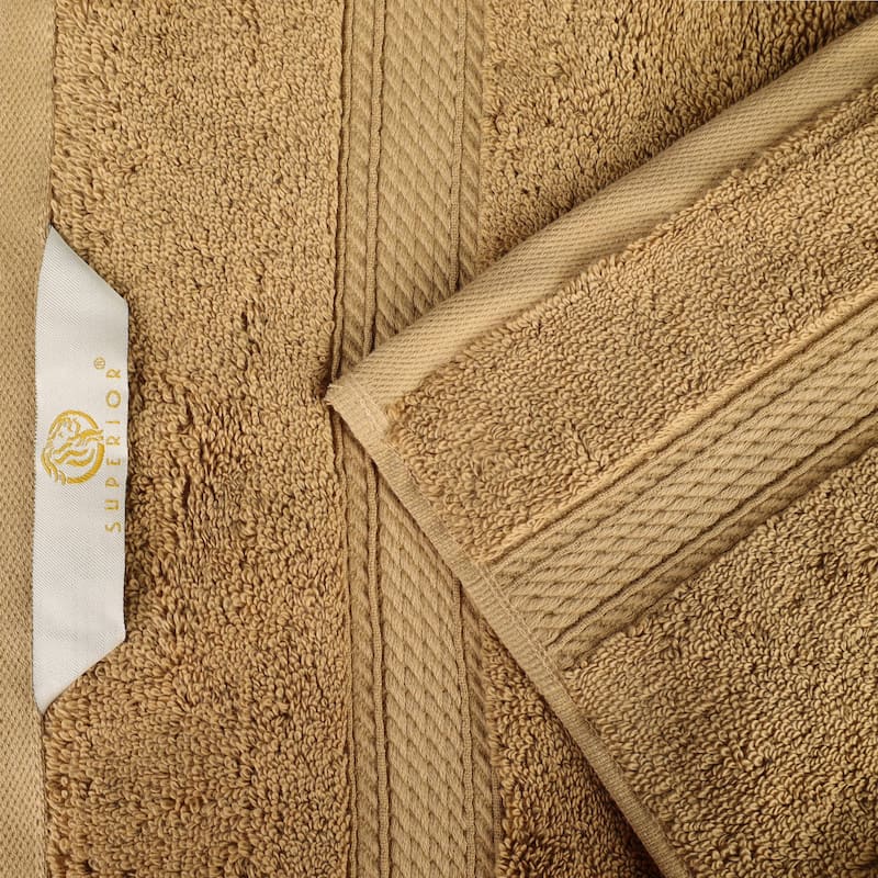 Superior Egyptian Cotton Pile Heavyweight Bath Sheet Set of 2