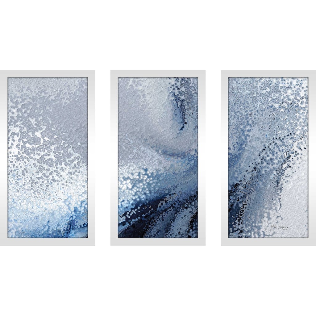 "Numbers 23 19 Our Anchor in Times of Storm" 3 Piece Print on Acrylic