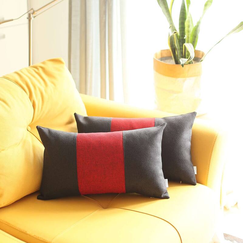 Boho-Chic Decorative Houndstooth Jacquard Pillow Covers 2 PCS