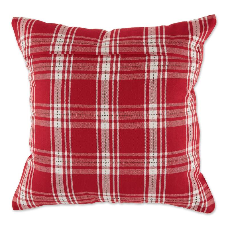 Christmas Plaid Pillow Cover 18x18 (Set of 4)