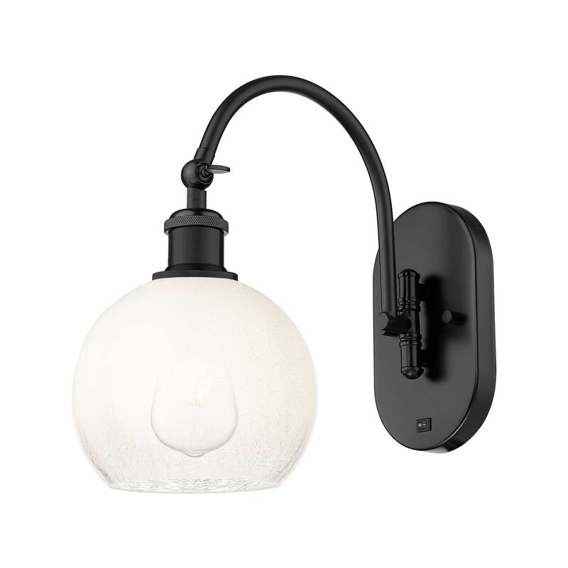 Innovations Lighting Endless Possibilities Ballston - Brookhaven Globe - 1 Light 8" Swiveling Sconce