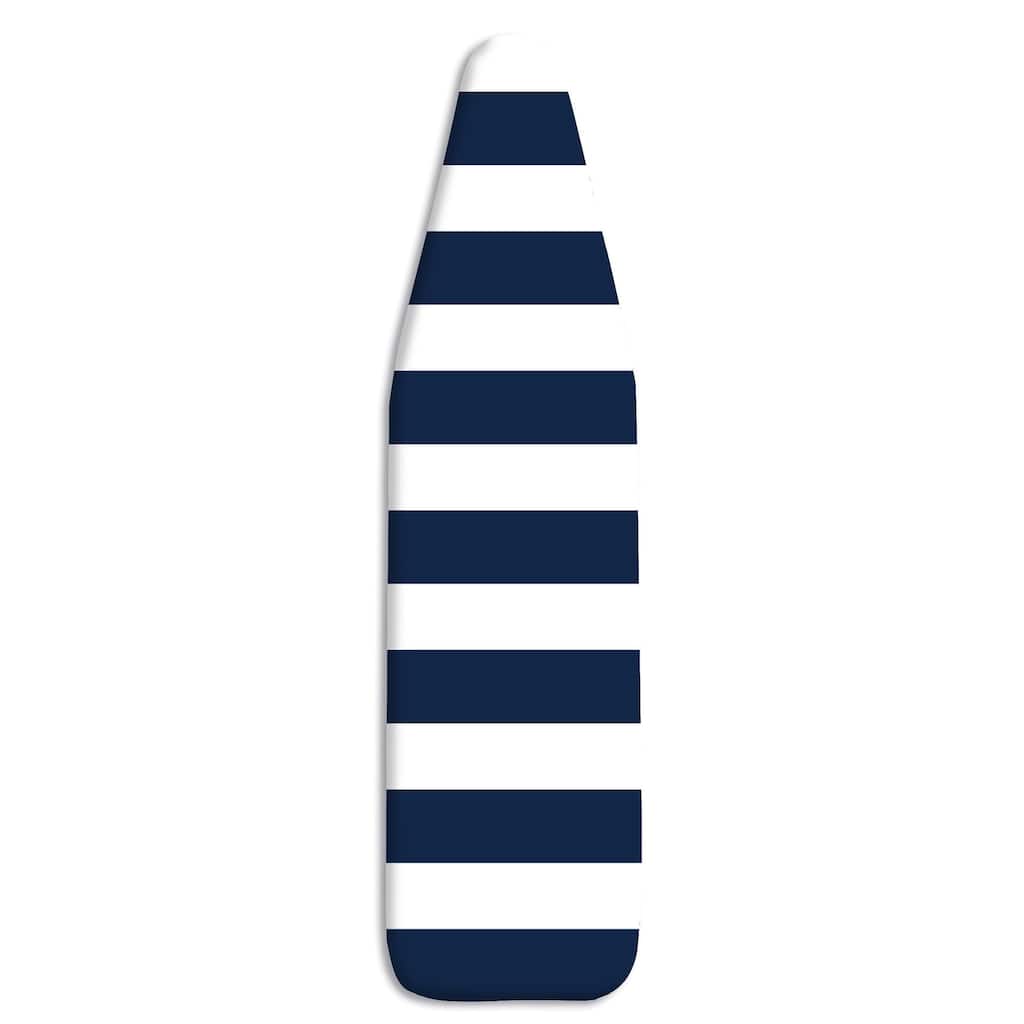 Whitmor Standard Scorch Resistant Ironing Board Cover and Pad - Navy Stripe