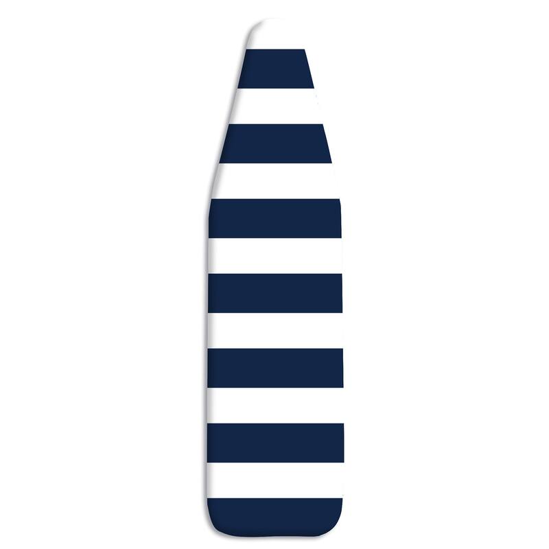 Whitmor Standard Scorch Resistant Ironing Board Cover and Pad - Navy Stripe