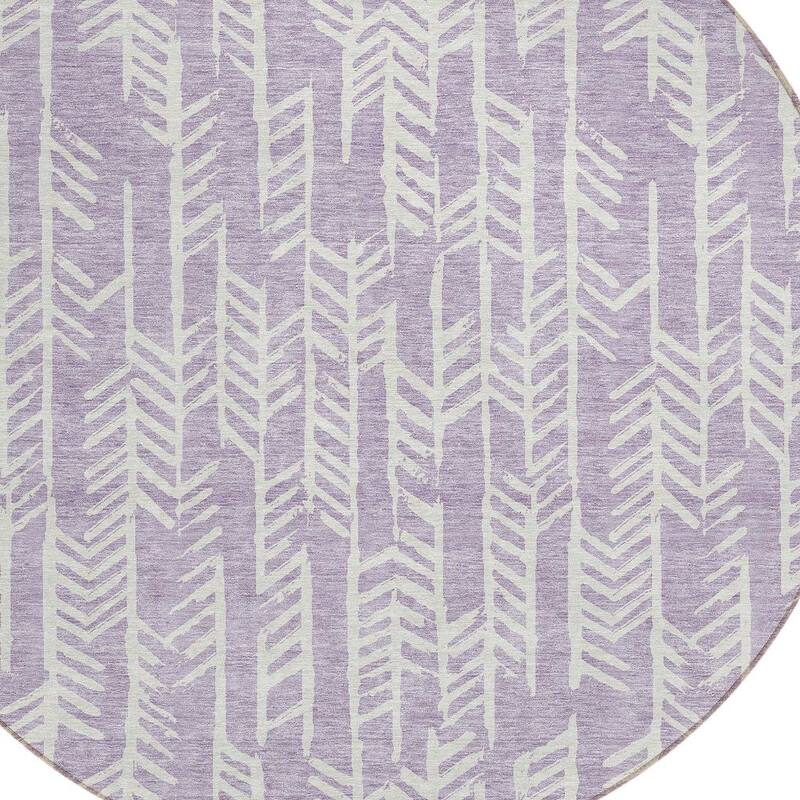 HomeRoots Tribal Transitional Rectangle Outdoor Rug