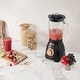 preview thumbnail 11 of 30, HADEN 5-Speed Power Blender with 1.75 Liter Glass Jug and Metal Housing Black and Copper