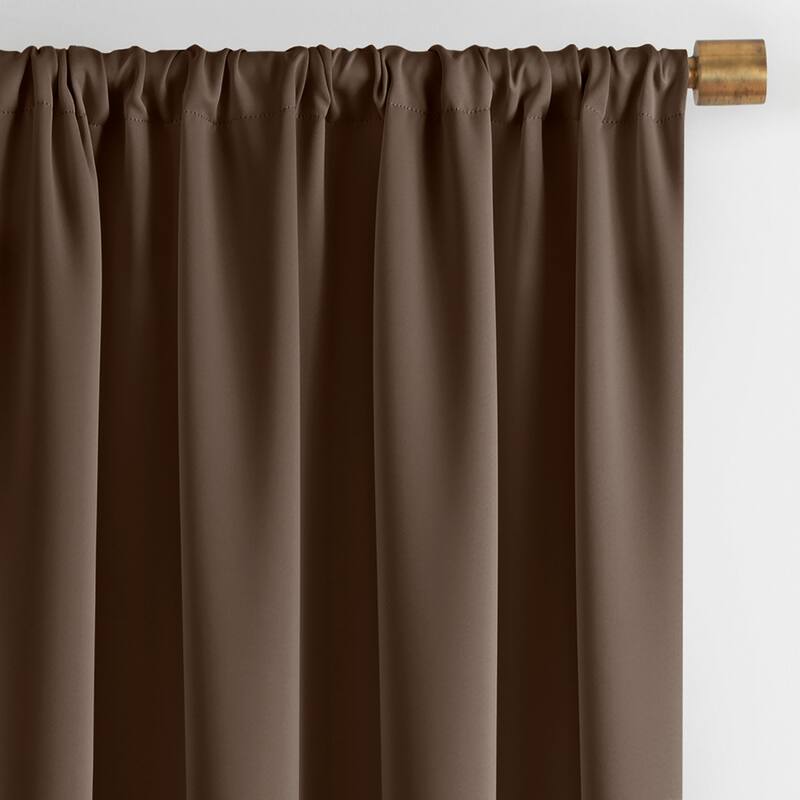 SunVeil Vanderbilt Extra-wide Blackout Single Window Curtain