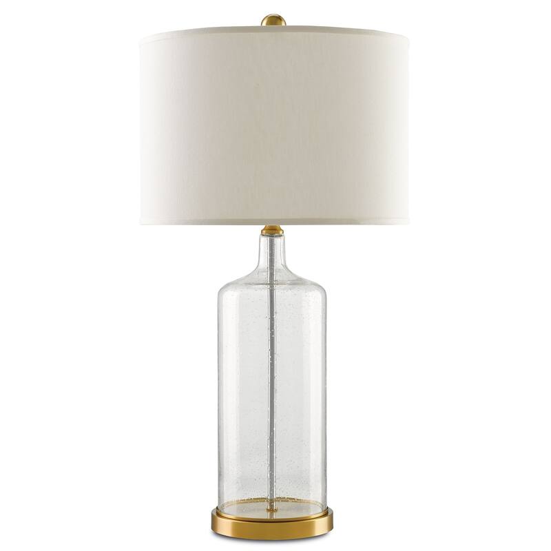 Currey & Company Hazel Glass Table Lamp - 31"h x 16"dia