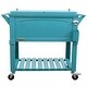 preview thumbnail 4 of 22, Permasteel 80 Qt. Furniture Style Patio Cooler Blue