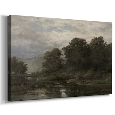Vintage Landscape -CDLXX -Gallery Wrapped Canvas
