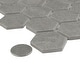 preview thumbnail 6 of 4, Merola Tile Liverpool Hex Light Grey 10" x 11-3/8" Ceramic Mosaic Floor and Wall Tile