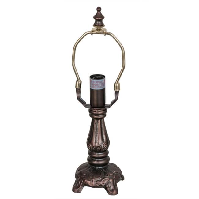 Meyda Tiffany 10640 Mini Footed 6" Tall Lamp Base