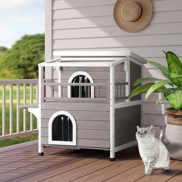 Weatherproof cat house outlet