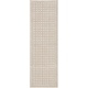 preview thumbnail 64 of 113, Nourison Nordic Indoor only Geometric Area Rug 2' x 6' - Beige - Runner