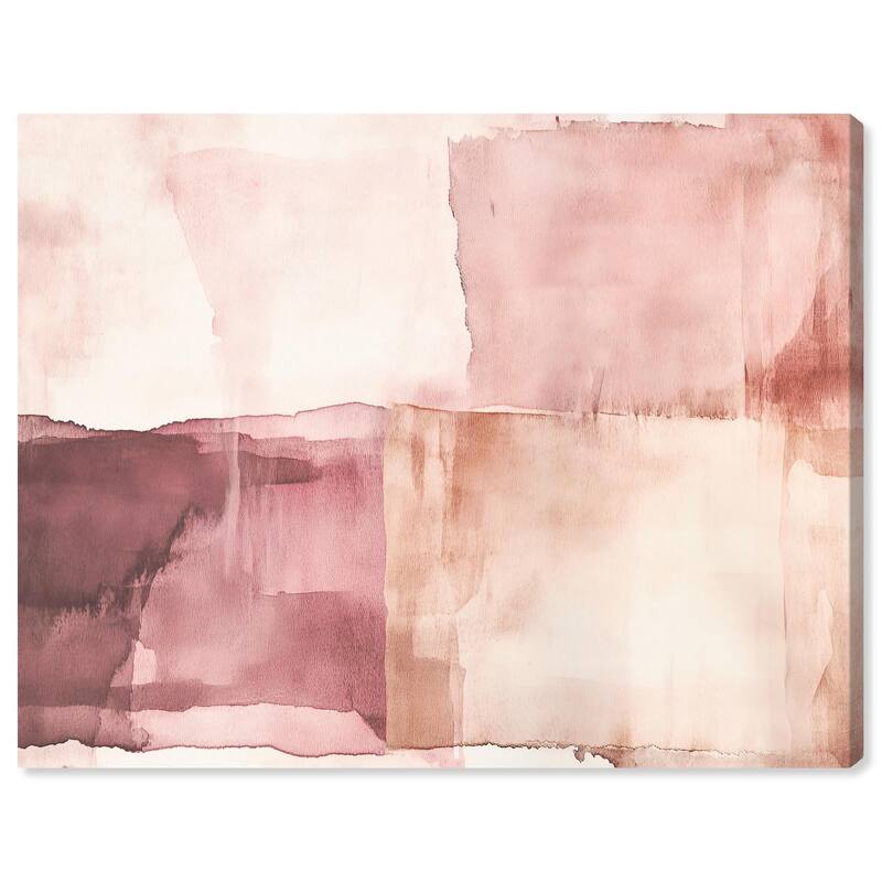 Faded Crimson II Canvas by Art Remedy, Gallery Wrapped - 30" x 24"