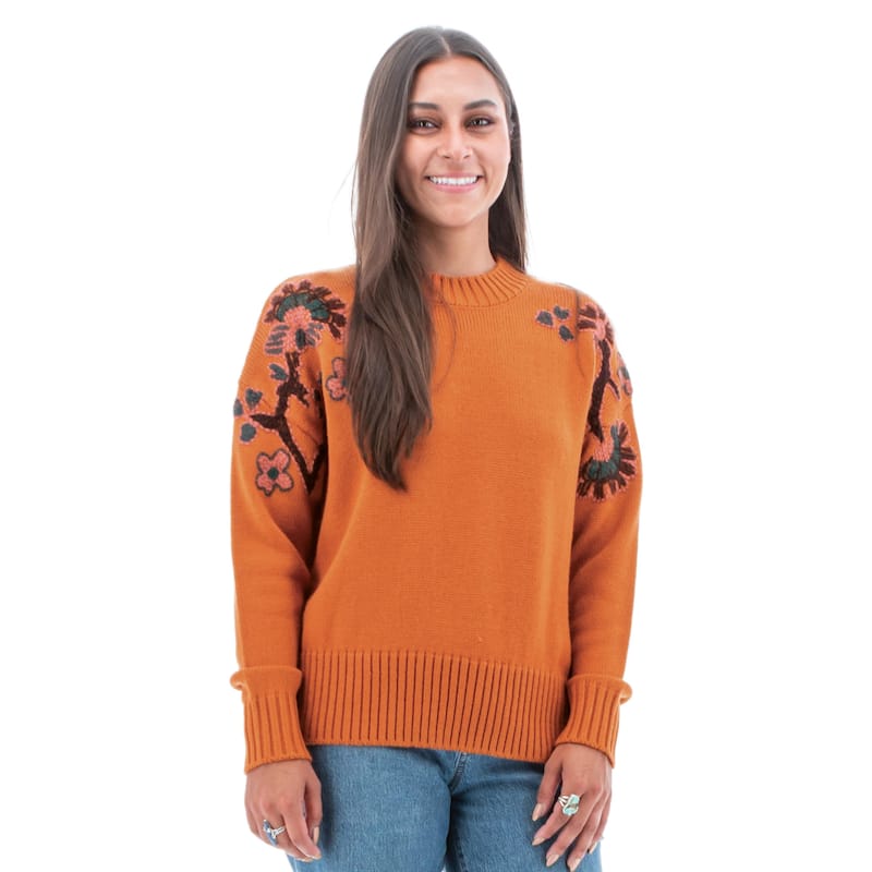 Aventura Women's Misha Floral Sweater - Autumnal - S