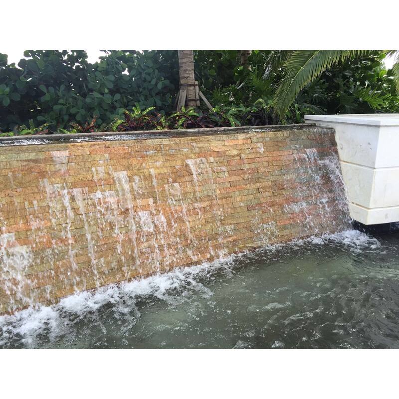 Cruz Bay Studio CS1 Cladding - 2" x 12" Solid Wall Tile - Textured