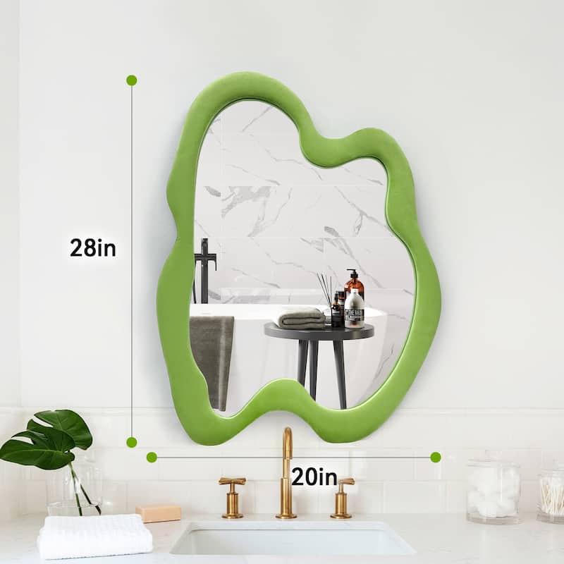 Irregular Asymmetrical Wall Mirror