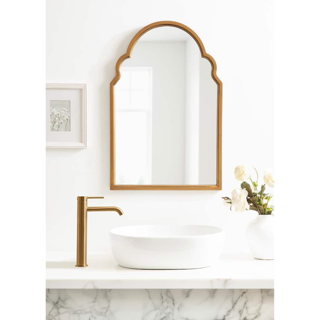 Kate and Laurel Hogan Arch Framed Mirror