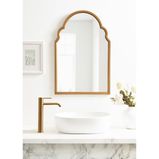 Kate and Laurel Hogan Arch Framed Mirror