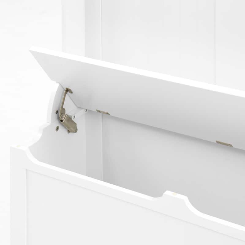 Hall Tree with Shoe Storage Bench and 5 Hooks