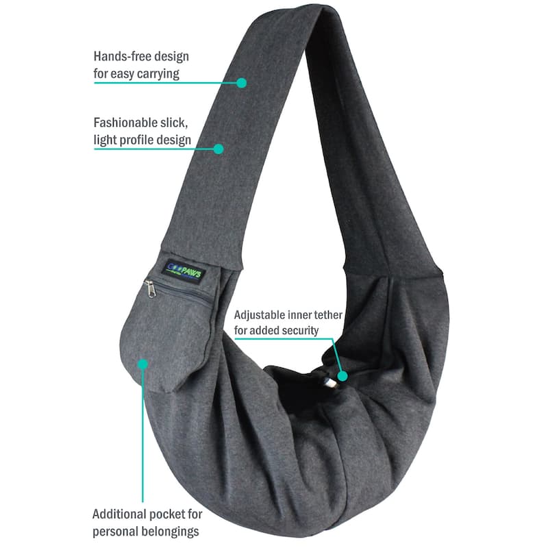 Jespet Comfy Pet Sling with pocket