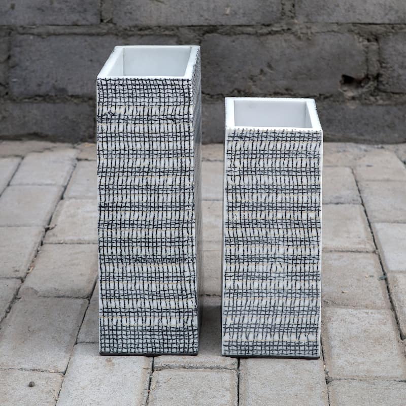 Uttermost Nomad Rectangular Vases (Set of 2)