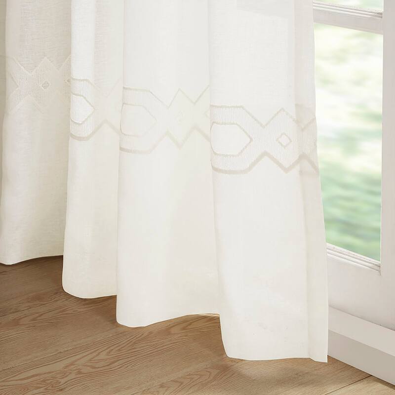Embroidery Curtain Panel