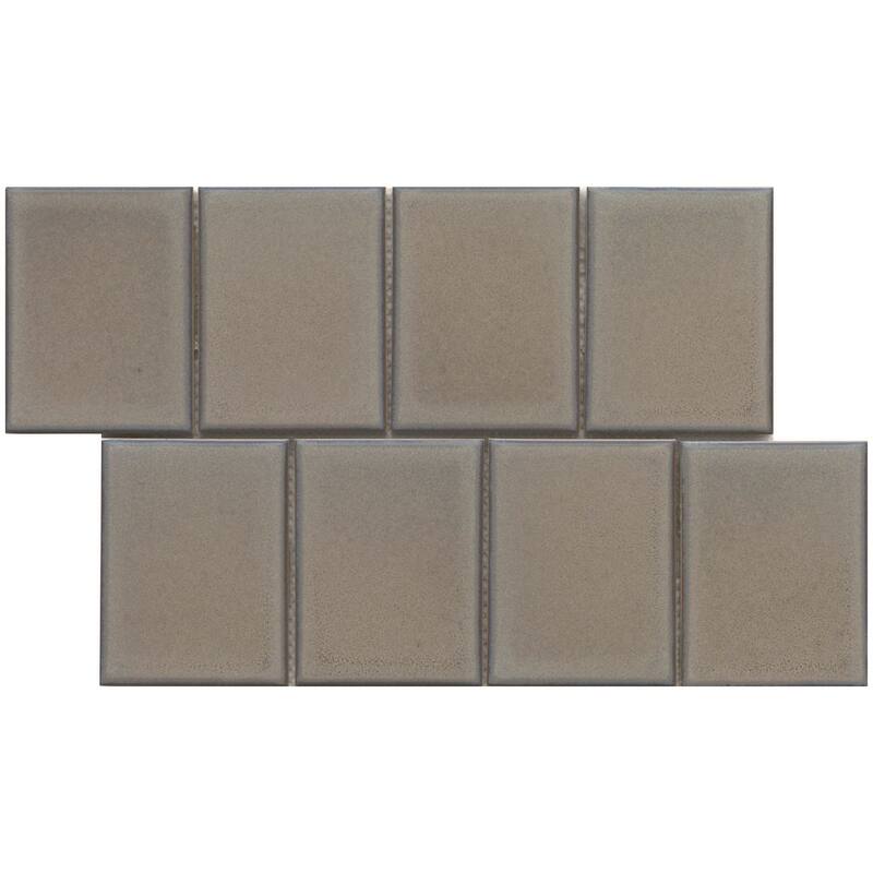 Emser Tile W50CUAD0914MOP Cuadro - 9" x 14" Square Wall Tile - Glossy,