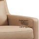 preview thumbnail 10 of 22, Genuine Leather 56" Triple-Motor Power Zero-Wall Reclining Loveseat with USB&USB-C Port