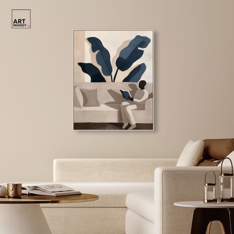Void Reader II Canvas by Art Remedy